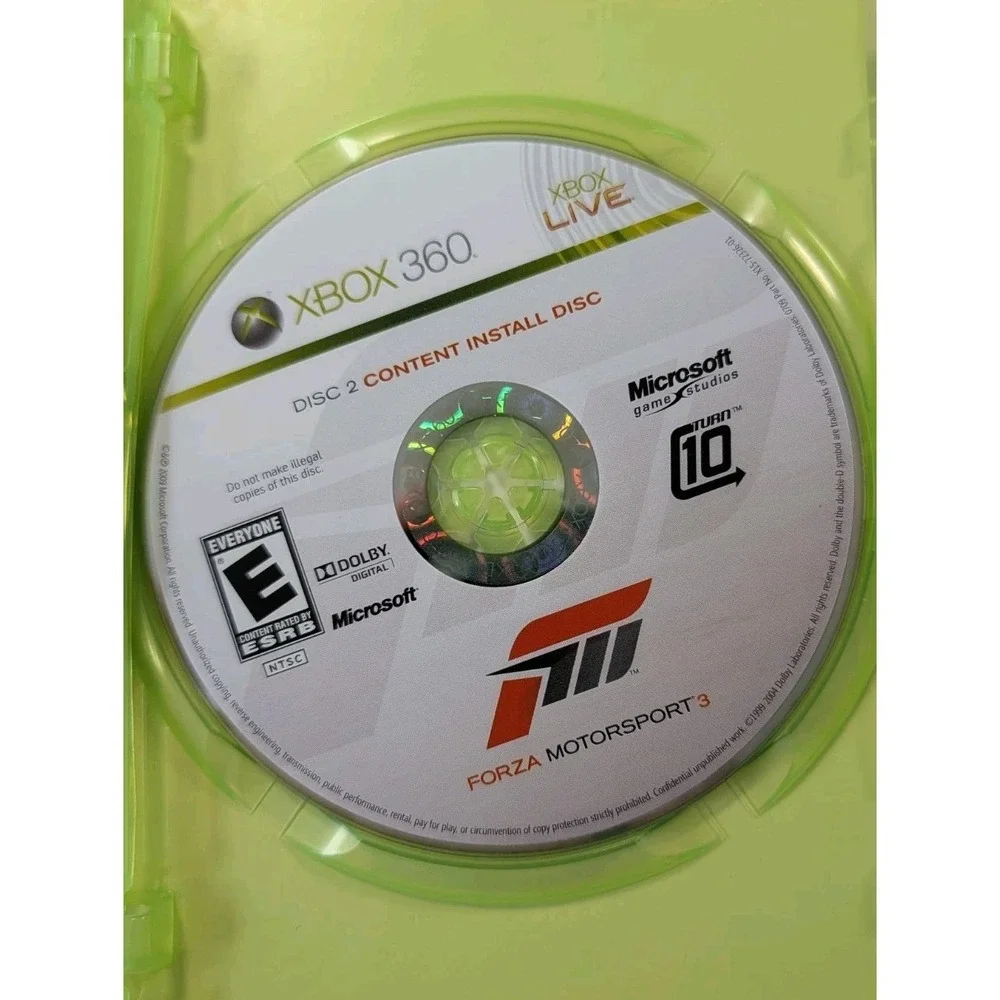 Forza Motorsport 3 (Microsoft Xbox 360, 2009) Complete CIB NFR Not For Resale